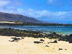 Strand bei Órzola