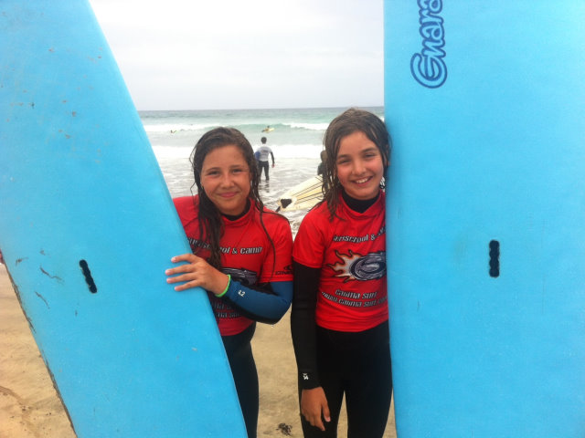 Surfing in Famara