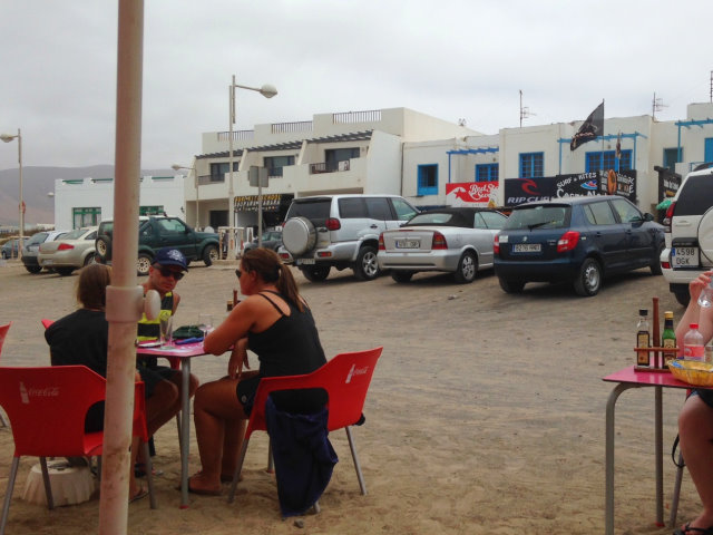 Surfing in Famara