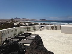 Holiday on the sandy Beach of Famara