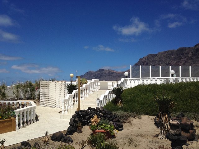 Holiday on the sandy Beach of Famara