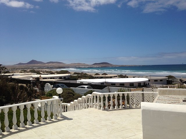 Holiday on the sandy Beach of Famara