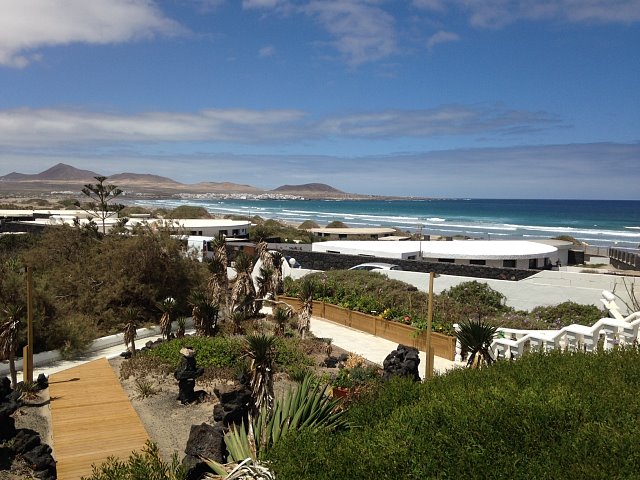 Holiday on the sandy Beach of Famara
