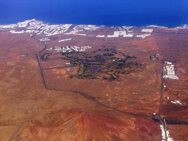 Golfing on Lanzarote