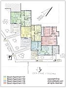 Floor plan Beach Apartments